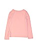 Gap Kids 100% Cotton Solid Pink Long Sleeve T-Shirt Size 6 - 7 - photo 2
