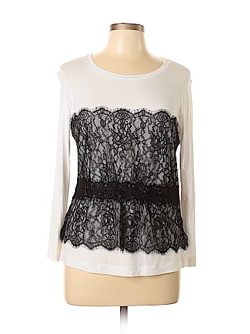 BCBGMAXAZRIA Long Sleeve Top (view 1)