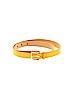 MICHAEL Michael Kors 100% Leather Solid Yellow Leather Belt Size S - photo 1