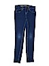 Justice Solid Blue Jeans Size 10 - photo 1