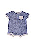 Carter's 100% Cotton Print Blue Short Sleeve Outfit 0-3 MO / 3 MO - photo 1