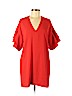 Zara 100% Polyester Red Casual Dress Size M - photo 1