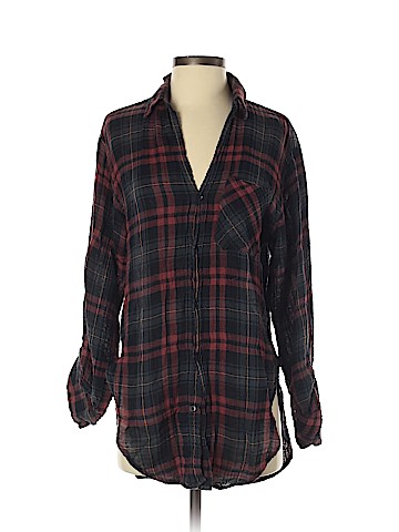 Zara Long Sleeve Button-Down Shirt (view 1)