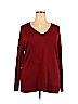 A New Day Burgundy Pullover Sweater Size 2X - photo 1