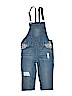 Justice Solid Blue Overalls Size 16 - photo 1