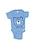 Gerber Organic 100% Cotton Blue Short Sleeve Onesie Size Preemie - photo 1