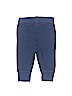 Just One You 100% Cotton Solid Blue Casual Pants 0-3 MO / 3 MO - photo 2