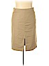 Ann Taylor 100% Cotton Tan Casual Skirt Size 18 - photo 1