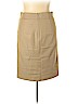 Ann Taylor 100% Cotton Tan Casual Skirt Size 18 - photo 2