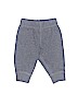 Carter's 100% Cotton Solid Gray Casual Pants 0-3 MO / 3 MO - photo 1