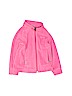 Columbia 100% Polyester Solid Pink Fleece Jacket Size 3T - photo 1