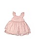 Laura Ashley 100% Polyester Solid Pink Special Occasion Dress Size 6-9 mo - photo 1