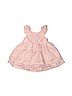 Laura Ashley 100% Polyester Solid Pink Special Occasion Dress Size 6-9 mo - photo 2