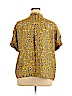 CAbi Yellow Short Sleeve Blouse Size XL - photo 2