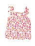 Baby Gap 100% Viscose Floral Pink Sleeveless Top Size 5T - photo 2
