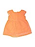 Assorted Brands 100% Cotton Solid Orange Dress Size 140 cm / US 10 - photo 2