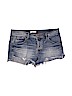 Free People Blue Denim Shorts Size 29 waist - photo 1