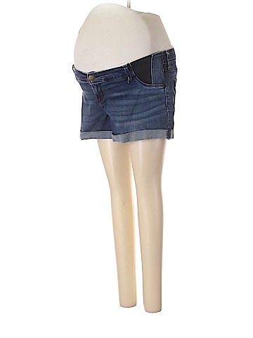 Isabel Maternity Denim Shorts (view 1)