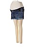 Isabel Maternity Blue Denim Shorts Size 6 - photo 1