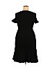 Who What Wear 100% Nylon Black Casual Dress Size XXL - photo 2