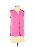 NYDJ 100% Polyester Pink Sleeveless Blouse Size XS (petite) - photo 1