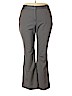 Worthington Plus 100% Polyester Gray Dress Pants Size 18 - photo 1