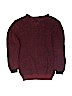Zara 100% Cotton Burgundy Pullover Sweater Size 8 - photo 2