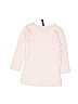 Assorted Brands Solid White Long Sleeve T-Shirt Size XS (kids) - photo 2
