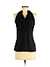 White House Black Market Black Sleeveless Top Size M - photo 1
