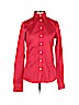 Banana Republic Red Long Sleeve Button-Down Shirt Size 00 (petite) - photo 1