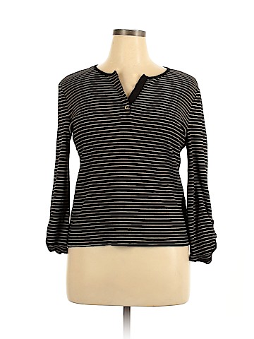 Jones New York Signature Long Sleeve Top (view 1)