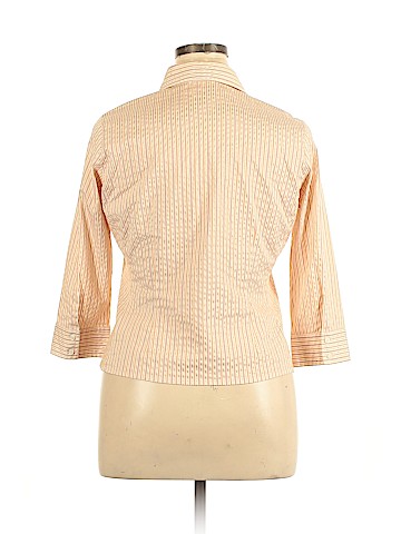 Worthington 3/4 Sleeve Button-Down Shirt (view 2)