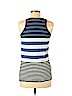 Vince. 100% Cotton Blue Sleeveless Top Size M - photo 2