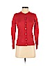 Ann Taylor 100% Merino Extra Fine Wool Red Wool Cardigan Size XXS (petite) - photo 1