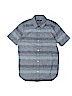 Gap Kids Outlet 100% Cotton Blue Short Sleeve Button-Down Shirt Size XX-Large youth - photo 1