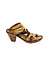 Art Shoes 100% Leather Yellow Heels Size EU 41 - photo 1