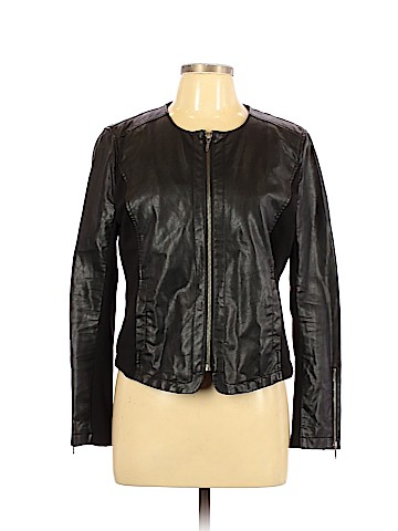Ann Taylor Faux Leather Jacket (view 1)