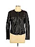 Ann Taylor Black Faux Leather Jacket Size L (petite) - photo 1