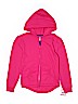 Hanes Pink Zip Up Hoodie Size 10 - 12 - photo 1