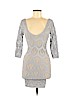 Bebe Gray Cocktail Dress Size S (petite) - photo 1