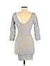 Bebe Gray Cocktail Dress Size S (petite) - photo 2