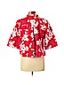 Coldwater Creek 100% Cotton Red Jacket Size 10 (petite) - photo 2
