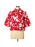 Coldwater Creek 100% Cotton Red Jacket Size 10 (petite) - photo 1