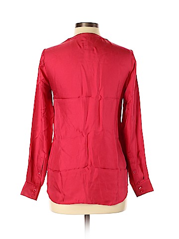 Worth New York Long Sleeve Silk Top (view 2)