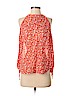 Veronica Beard 100% Polyester Red Sleeveless Blouse Size 4 - photo 1