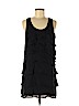 Theory 100% Silk Black Casual Dress Size 6 - photo 1