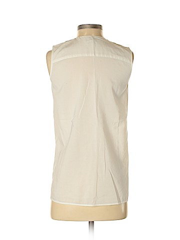 Theory Sleeveless Button-Down Shirt (view 2)