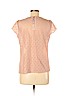 Ann Taylor LOFT Pink Short Sleeve Blouse Size M (petite) - photo 2