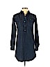 Ann Taylor LOFT Blue Casual Dress Size XXS (petite) - photo 1