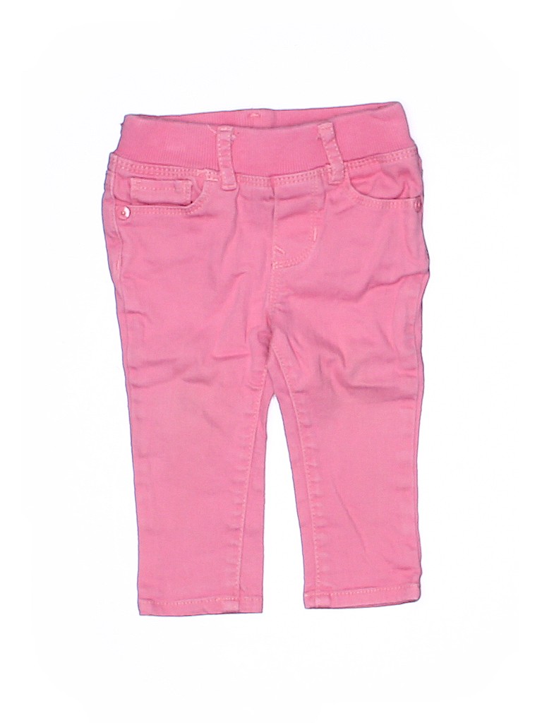 Baby Gap 100% Cotton Pink Jeans Size 6-12 mo - photo 1